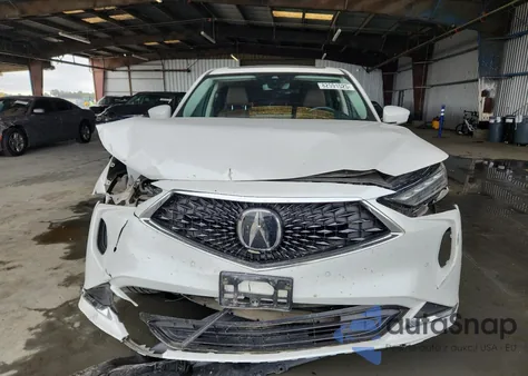 2022 Acura Mdx Technology z USA, uszkodzony, nr VIN 5J8YE1H44NL006991